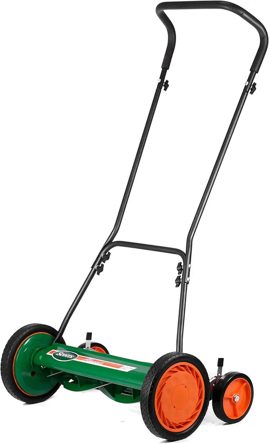 Scotts 20 Inch 5 Blade Classic Push Reel Lawn Mower Green