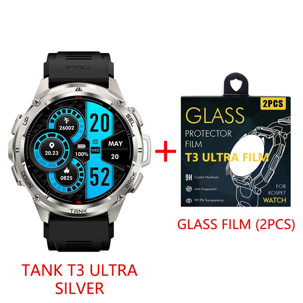 KOSPET Tank T3 Ultra GPS Smartwatch For Men And Women