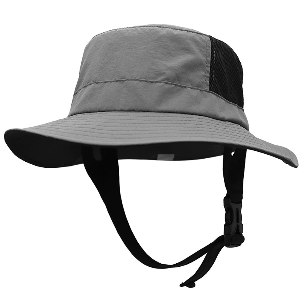 CN Beach Surf Cap Adjustable Breathable Sun Hat for Outdoor
