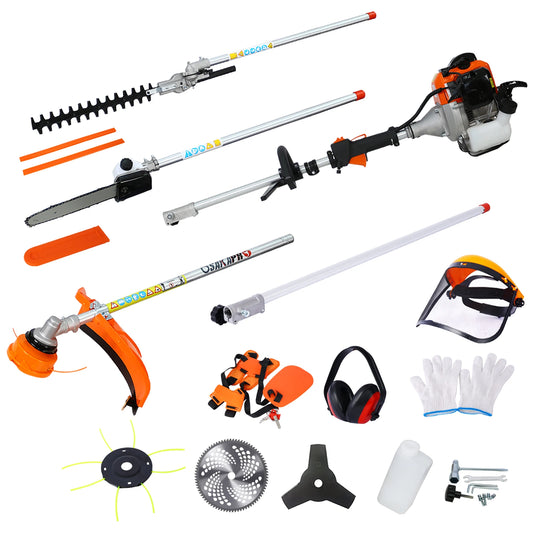 10 in 1 Multi Functional 33CC Gas Garden Tool System