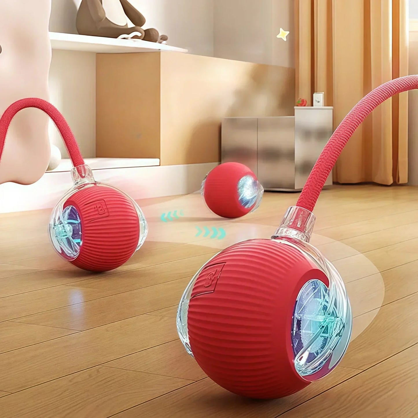Smart Rechargeable Cat Interactive Ball Toy for Dogs and Cats