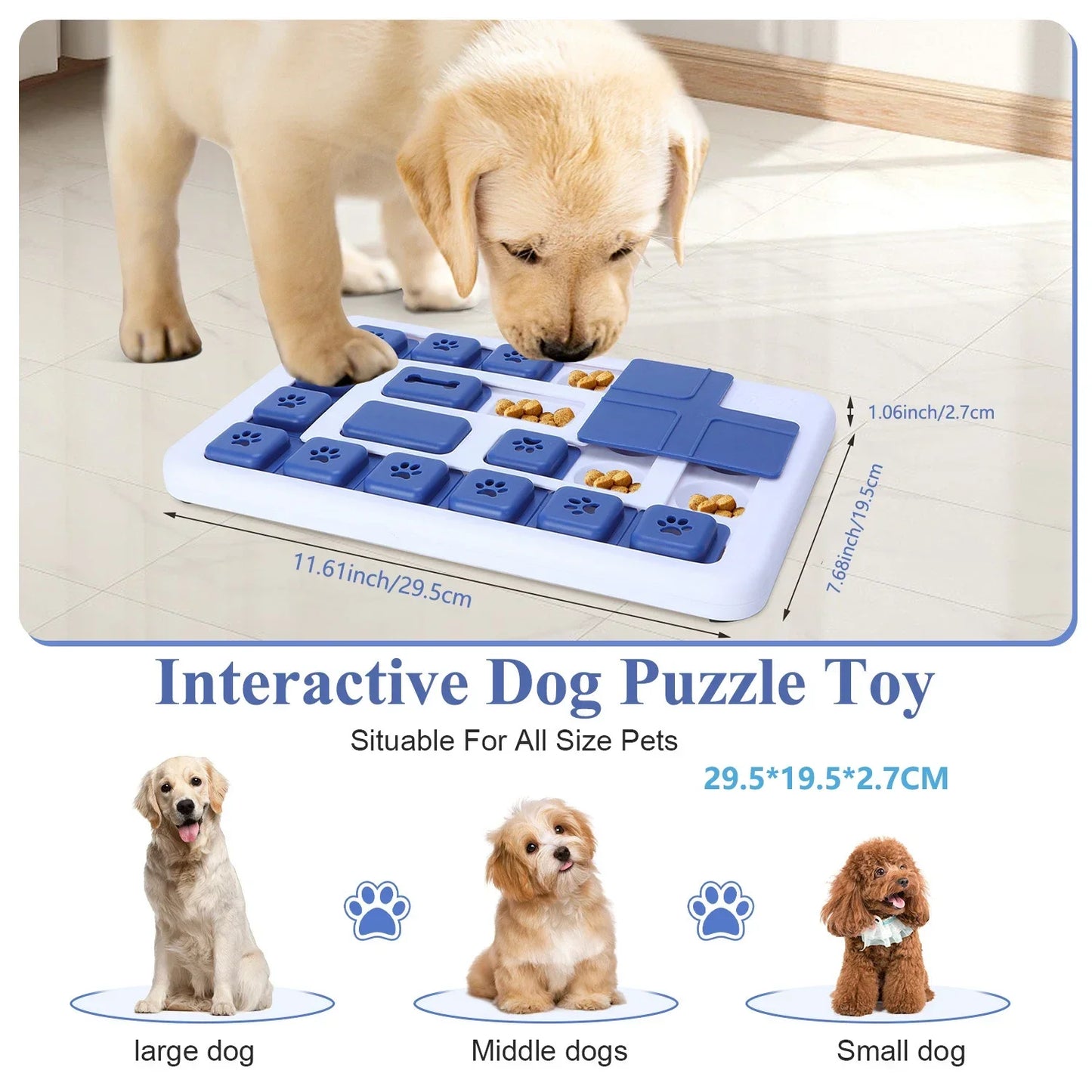 Interactive Dog Toys for Puppies Smart Training and Enrichment
