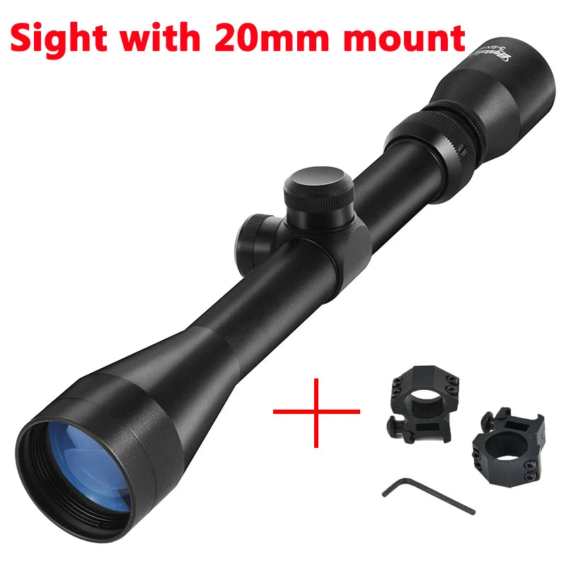 Bestsight Precision Rifle Scope With Mil Dot Reticle