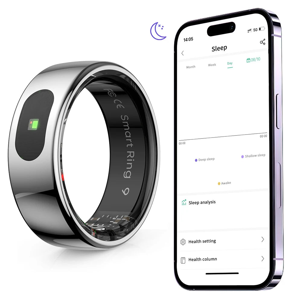 Shunmaii Smart Ring R08 Health Sleep Monitor Blood Oxygen