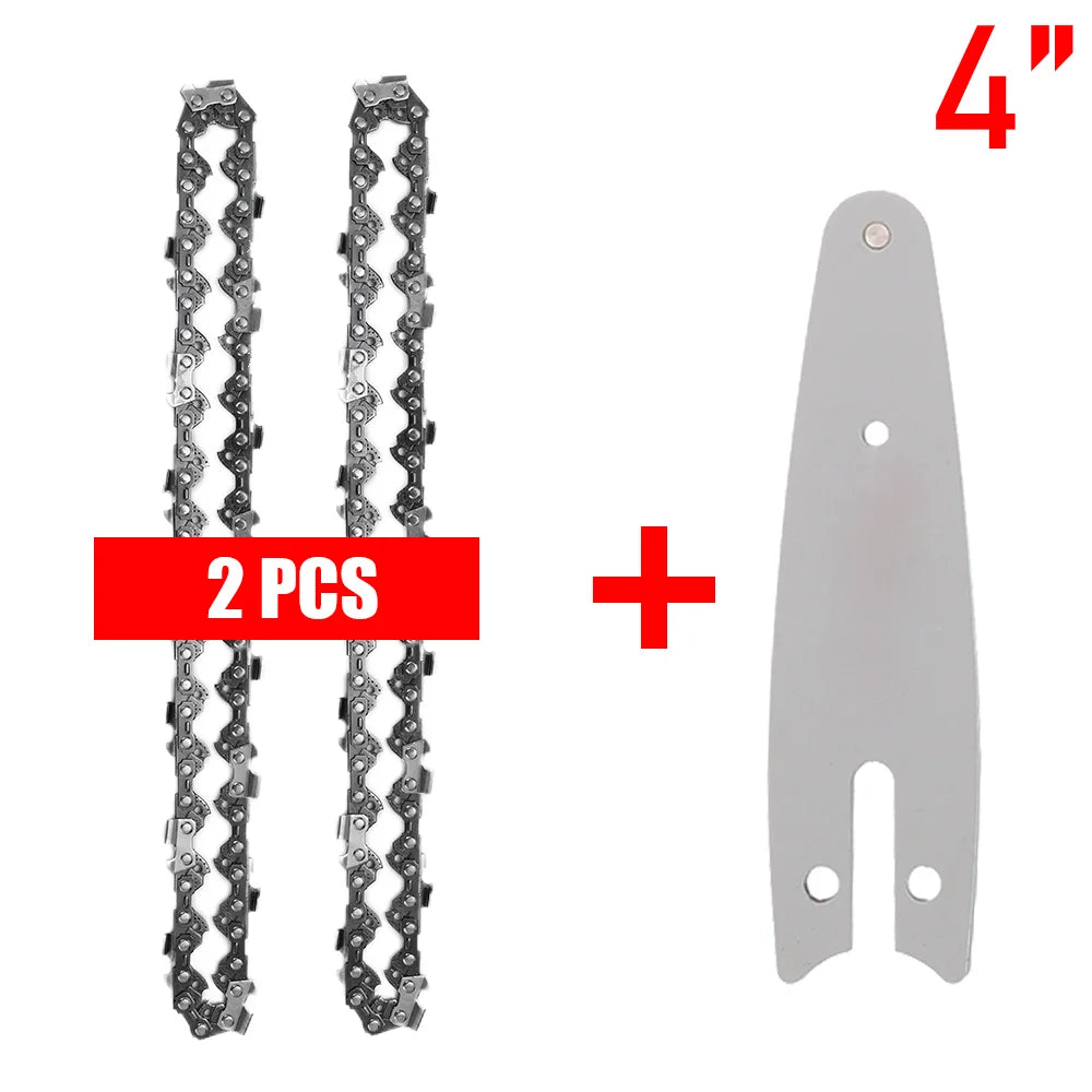 Gisam Replacement Chainsaw Chain And Guide Plate Set