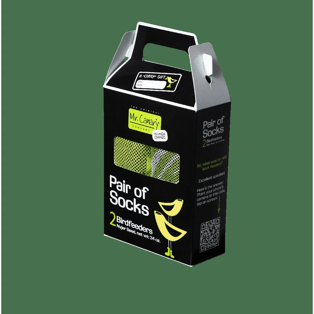 XMSJ Thistle Sock Feeders Nyjer Seed Bird Feeder Outdoors