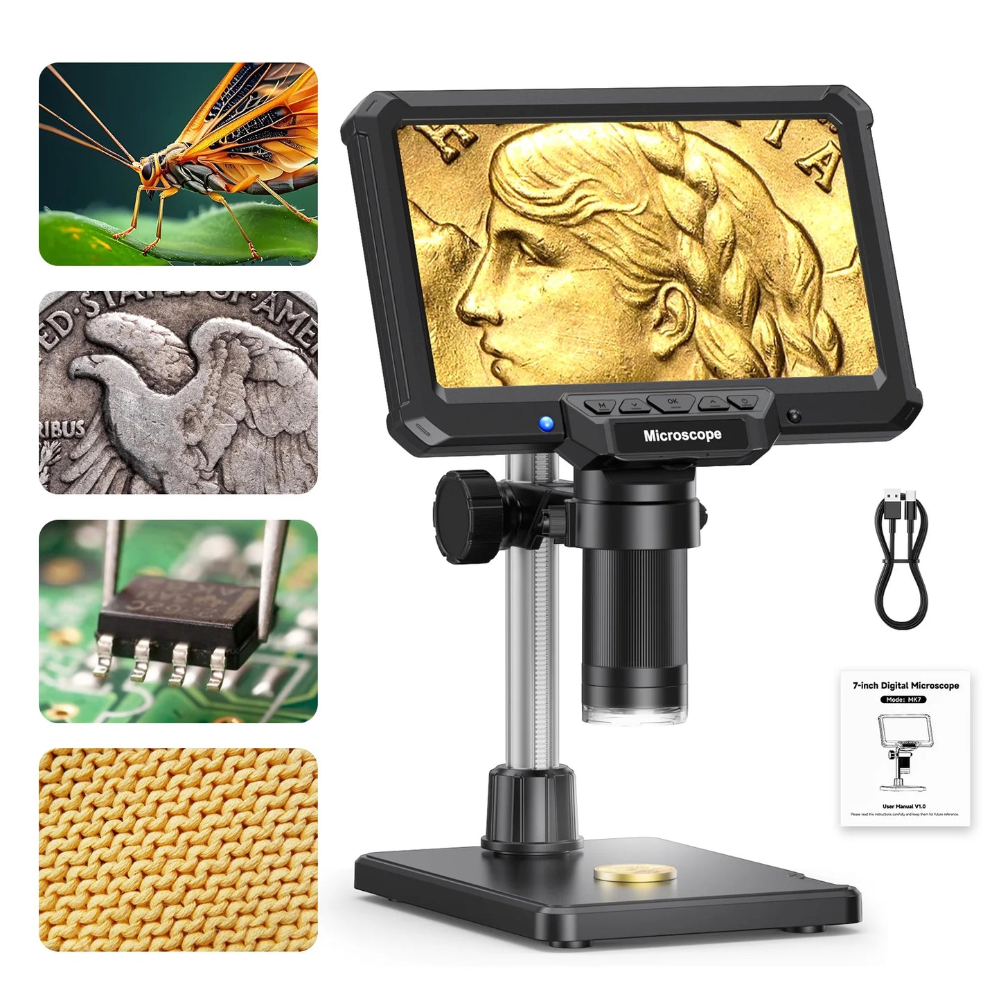 Hayve 1200X 16MP Digital Microscope Camera For Soldering