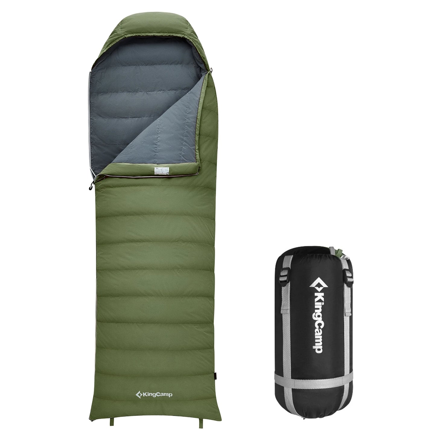 KingCamp Lightweight Down Sleeping Bag for Camping and Hiking
