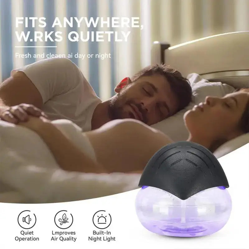 HAOYUNMAC Air Washer Purifier – 7 LED Color Changing Light