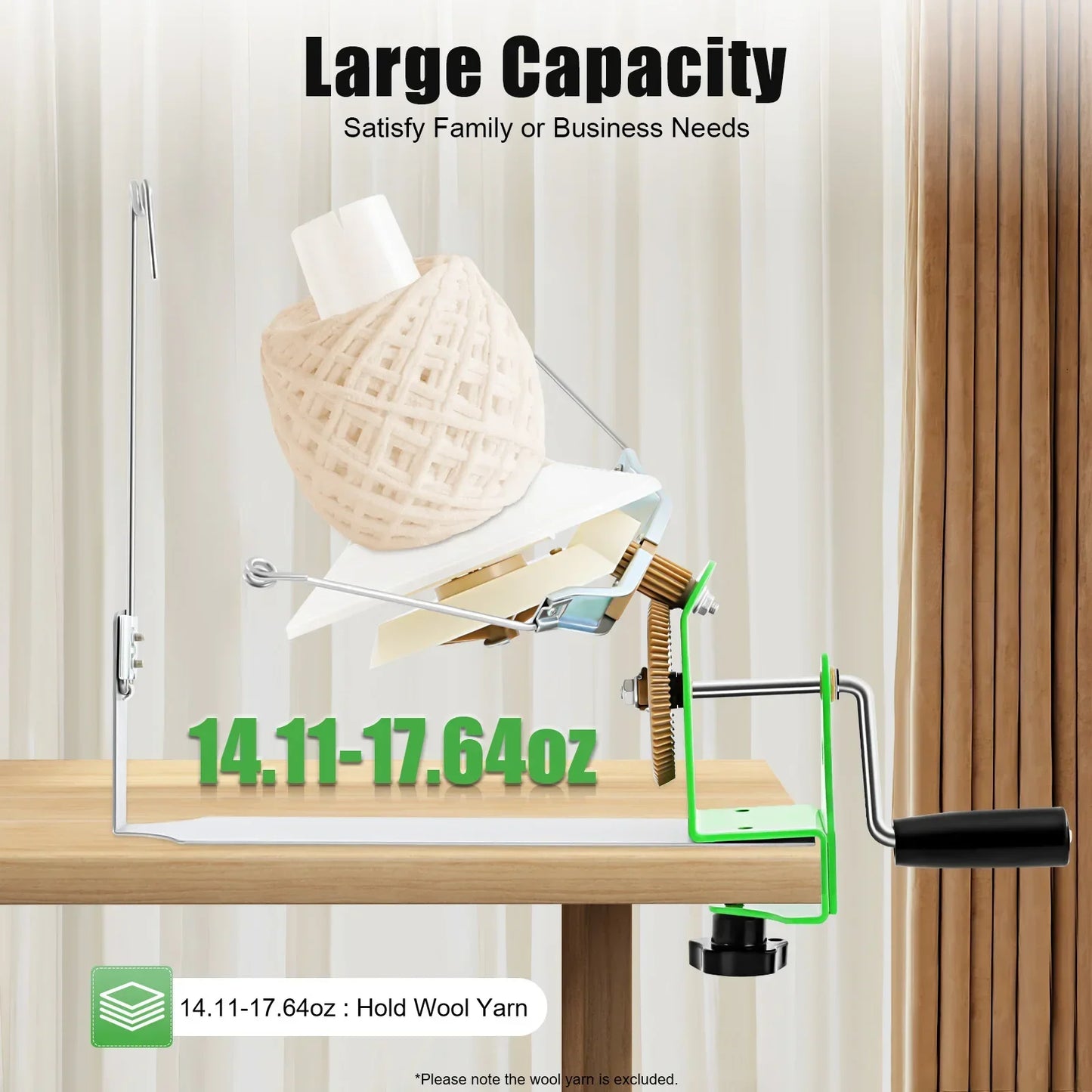 Hignconcerned Chemical Yarn Winder Metal Ball Winder