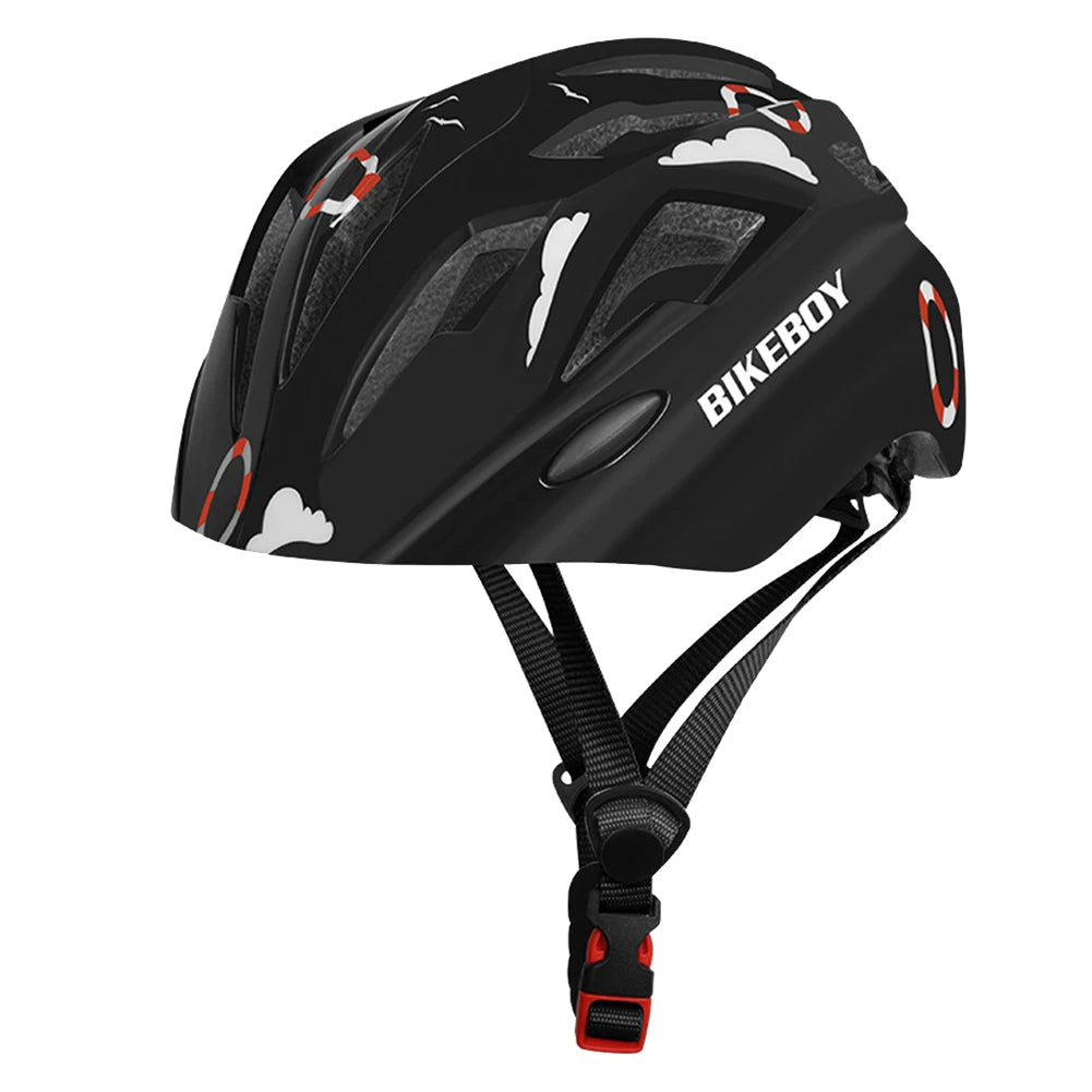 Kids Adjustable Bicycle Helmet with Taillights and Vents