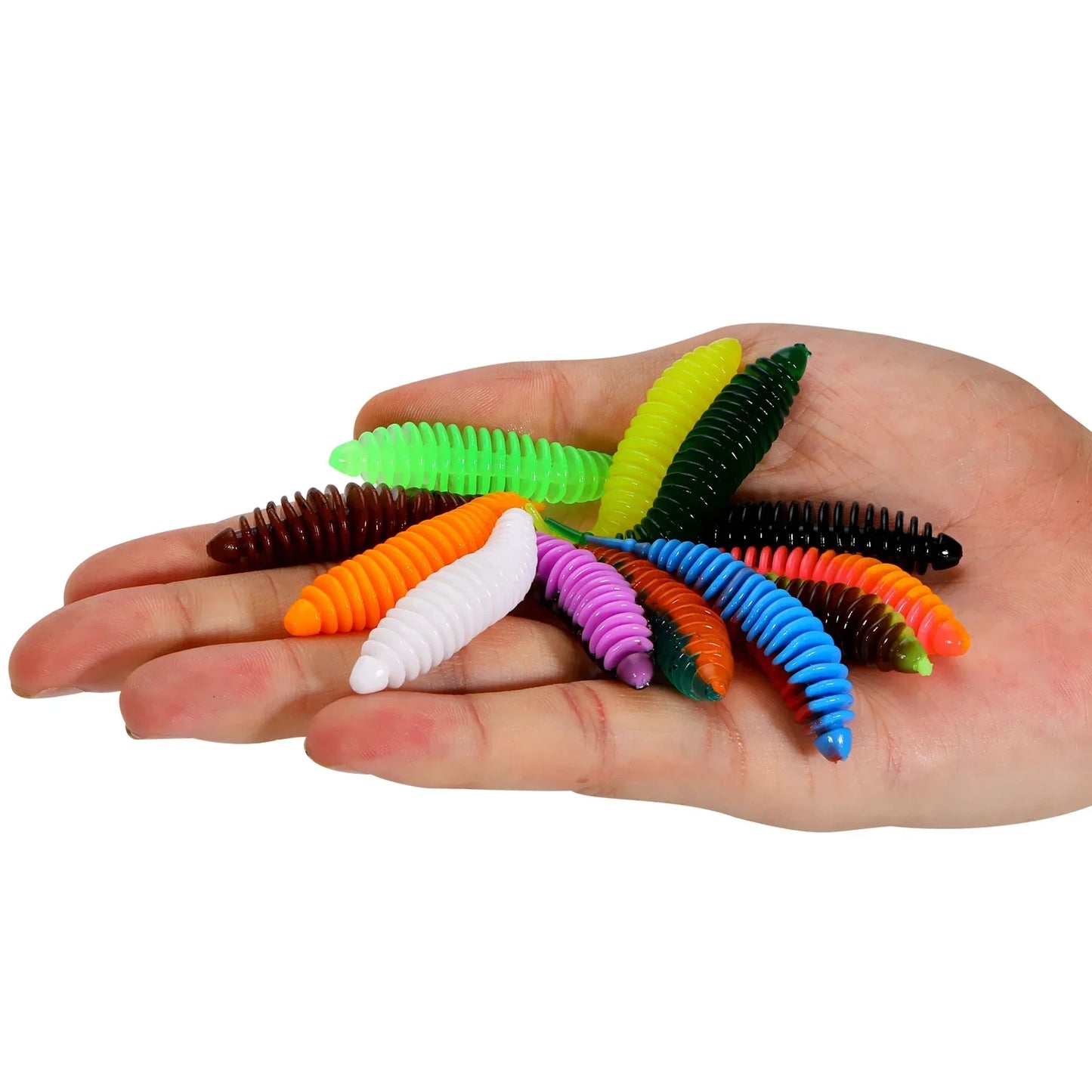 Frolic And Grow Sougayilang Tiny Worm Bait 20pcs Soft Lure