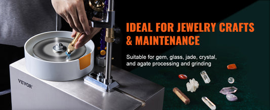 SucceBuy Gem Faceting Machine 180W Jade Grinder Polisher